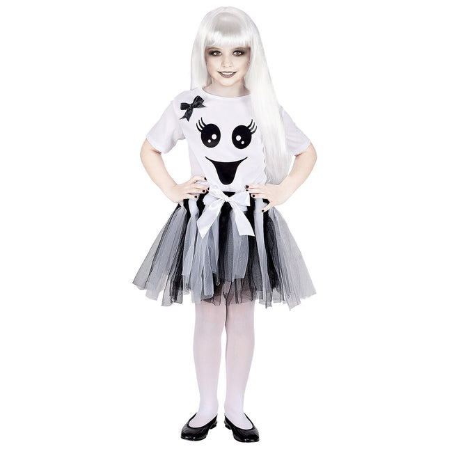 Robe d'Halloween Fille Squelette