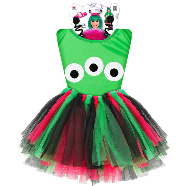 Costume d'Halloween Alien 3 pièces