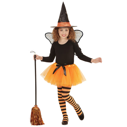 Ensemble d'accessoires d'Halloween Enfant Sorcière 3 pièces