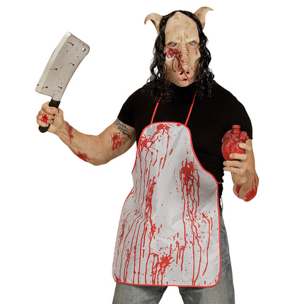 Masque d'Halloween Beige Pig