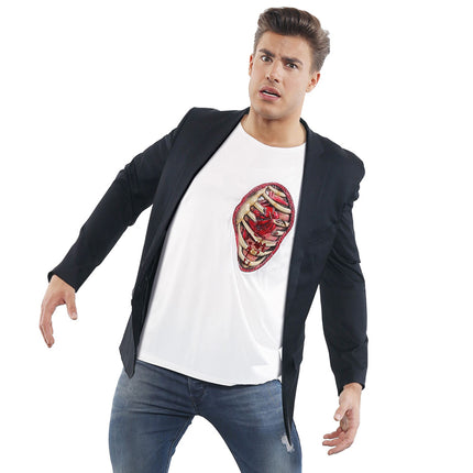 Chemise Halloween Chemise côtelée pour hommes
