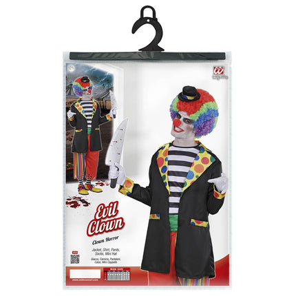 Costume de clown homme 5 pièces