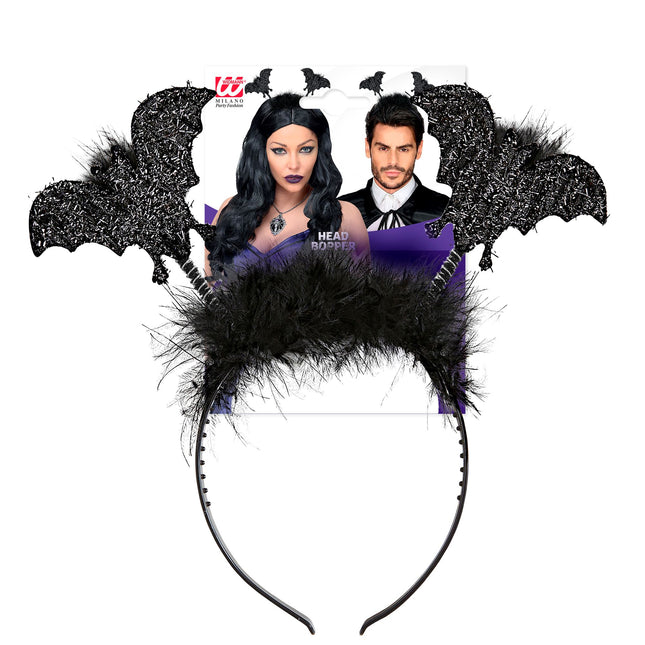 Bandeau de chauve-souris noir