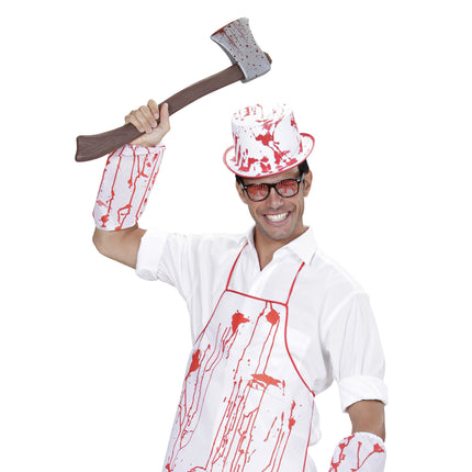 Fausse hache d'Halloween