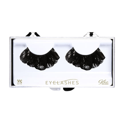 CILS NOIRS, DENTELLE