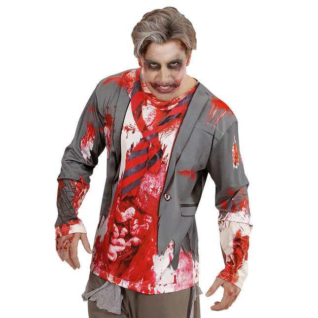 T-SHIRT MANCHES LONGUES HOMME ZOMBIE