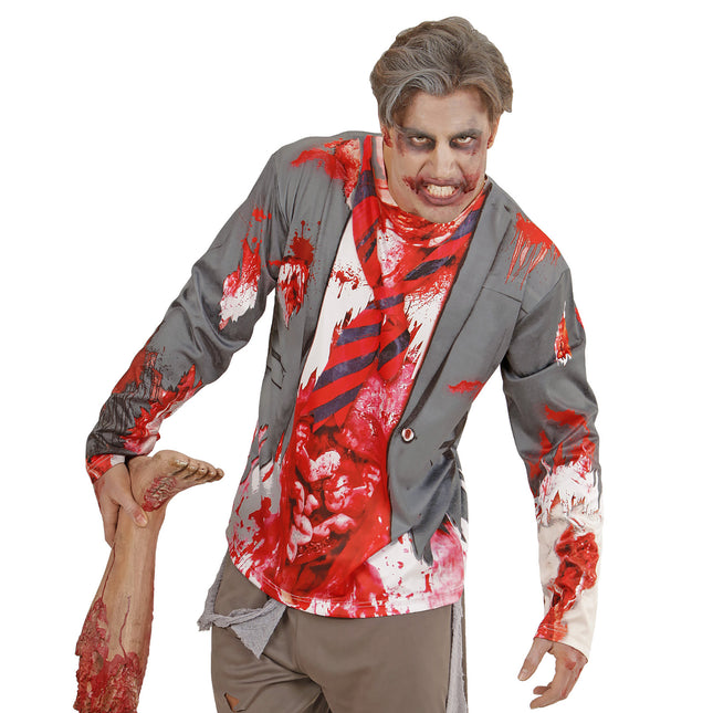 T-SHIRT MANCHES LONGUES HOMME ZOMBIE