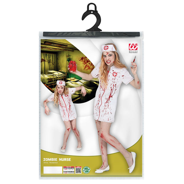 Costume d'infirmière fille 2 pièces