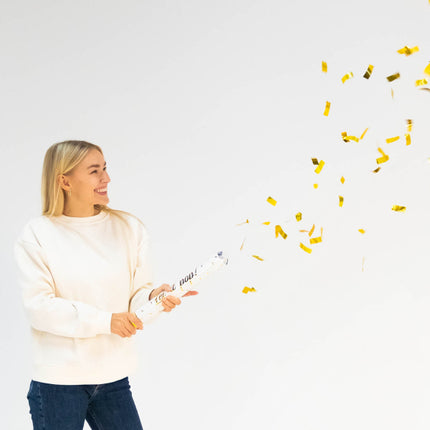 Confetti d'or en feuille de canon 40cm