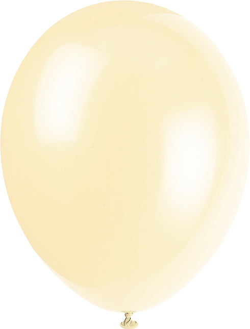 12" Ballons de baudruche en latex de qualité supérieure, 10 pièces - Pastel assorti