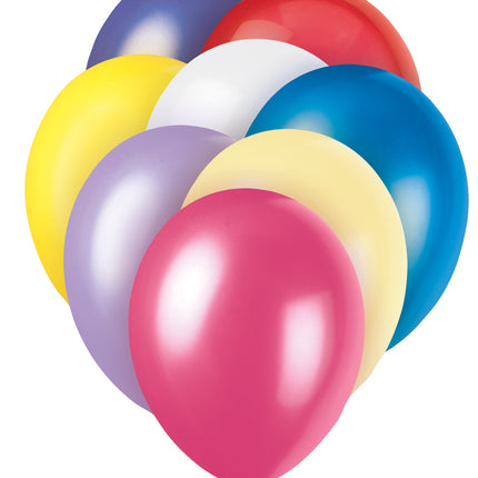 12" Ballons de baudruche perlés Premium, 8ct - Assortis Pastel