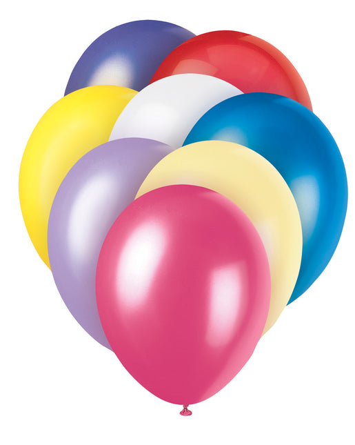 12" Ballons de baudruche perlés Premium, 8ct - Assortis Pastel