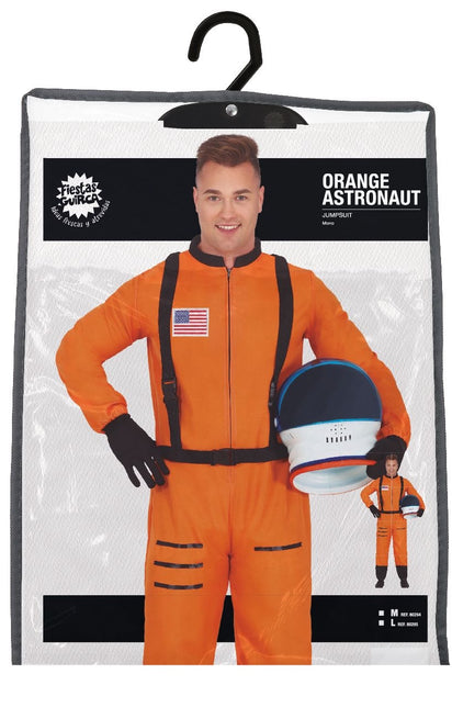 Combinaison d'astronaute Nasa Orange Hommes