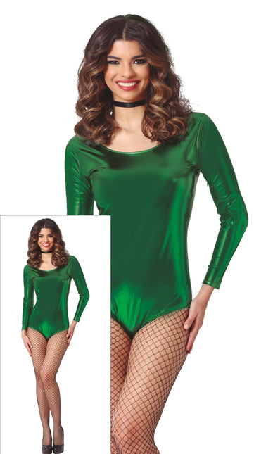 Justaucorps vert pour dames