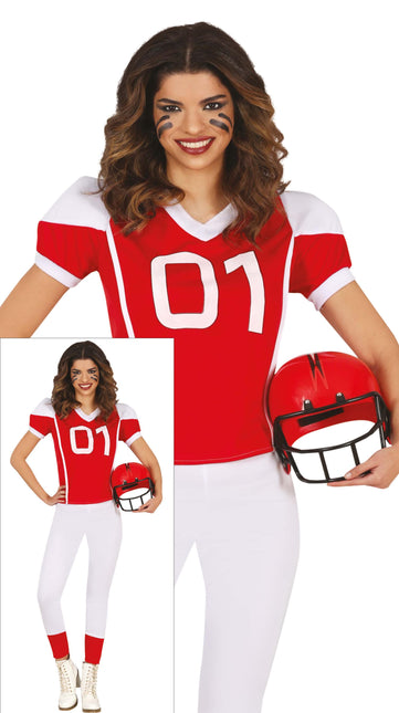 Costume de rugby pour femme