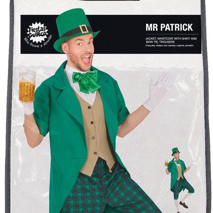 St. Costume de la Saint-Patrick Hommes verts