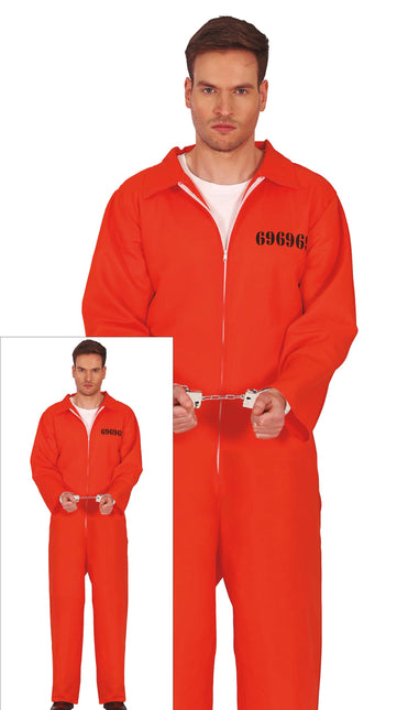 Costume de méchant Orange Hommes
