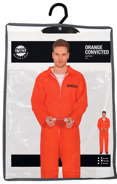 Costume de méchant Orange Hommes