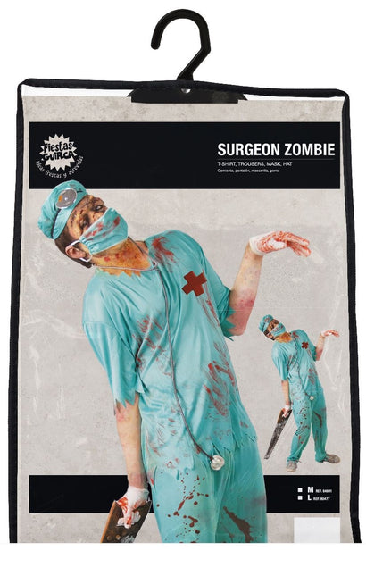 Costume d'Halloween Zombie Homme Chirurgien