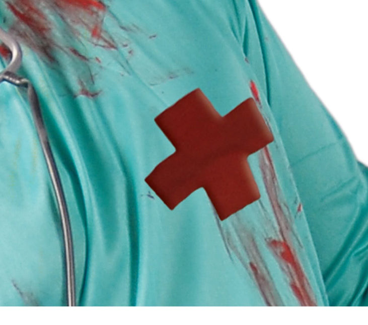 Costume d'Halloween Zombie Homme Chirurgien