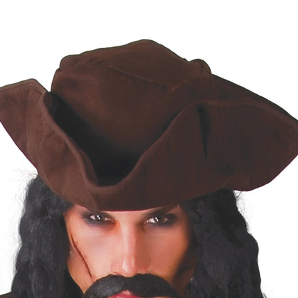 Costume de pirate marron