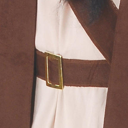 Costume de pirate marron