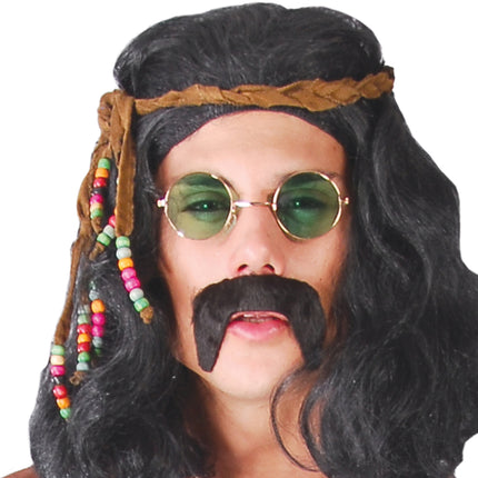 Costume hippie marron