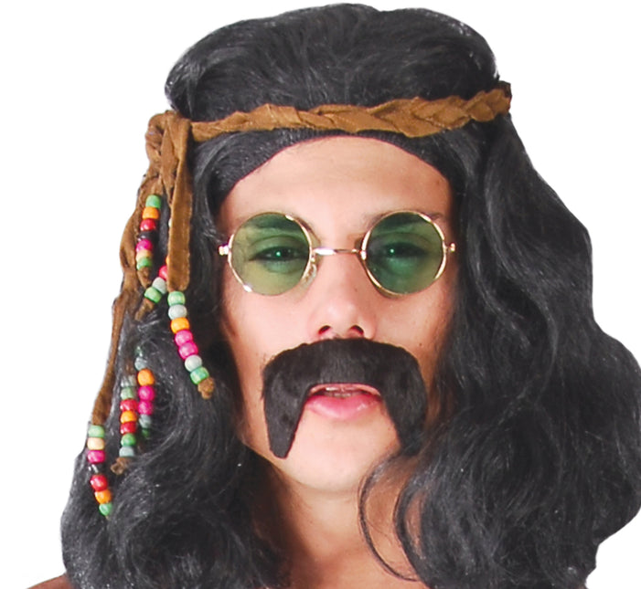 Costume Hippie 60S Hommes Blancs Marrons