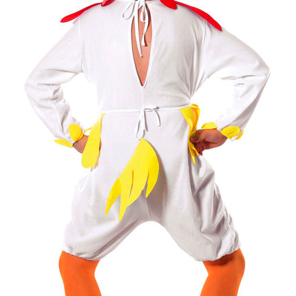 Costume de poulet blanc
