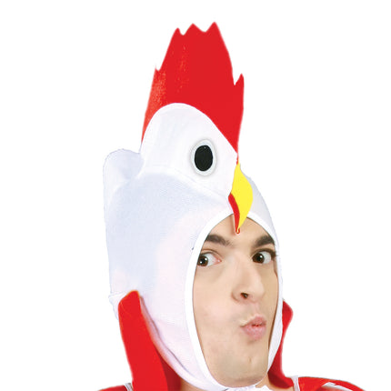 Costume de poulet blanc