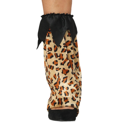 Costume de l'homme des cavernes Dames brunes