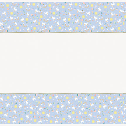 Dainty Unicorn Rectangular Plastic Table Cover 54" x 84"