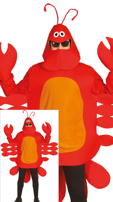 Costume Cancer Homme Rouge