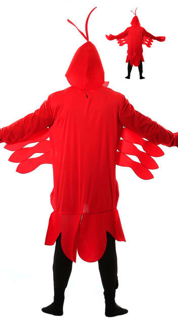 Costume Cancer Homme Rouge