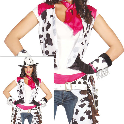 Costume de cowgirl rose