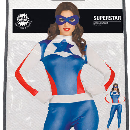 Costume de super-héros America Ladies