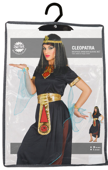 Costume de Cléopâtre Noir Or Dames