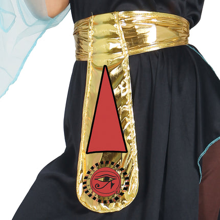 Costume de Cléopâtre Noir Or Dames