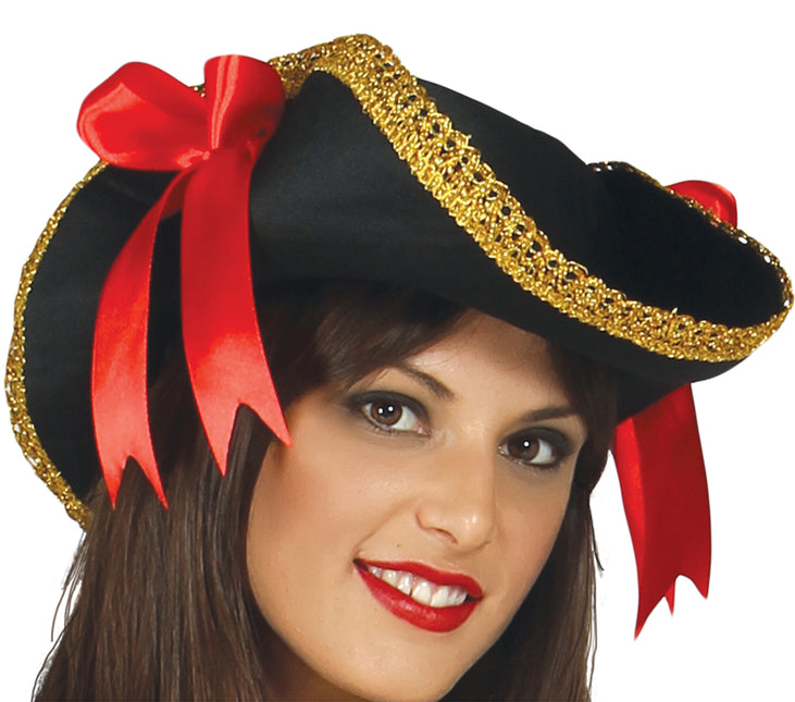 Piratesuit Ladies Red Deluxe