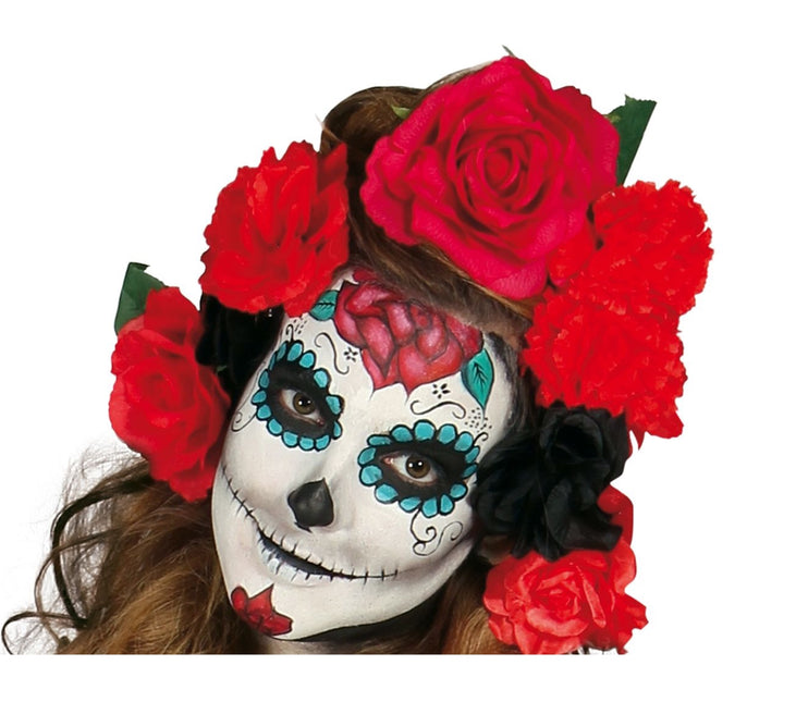Costume d'Halloween Robe Femme Squelette Jour des Morts