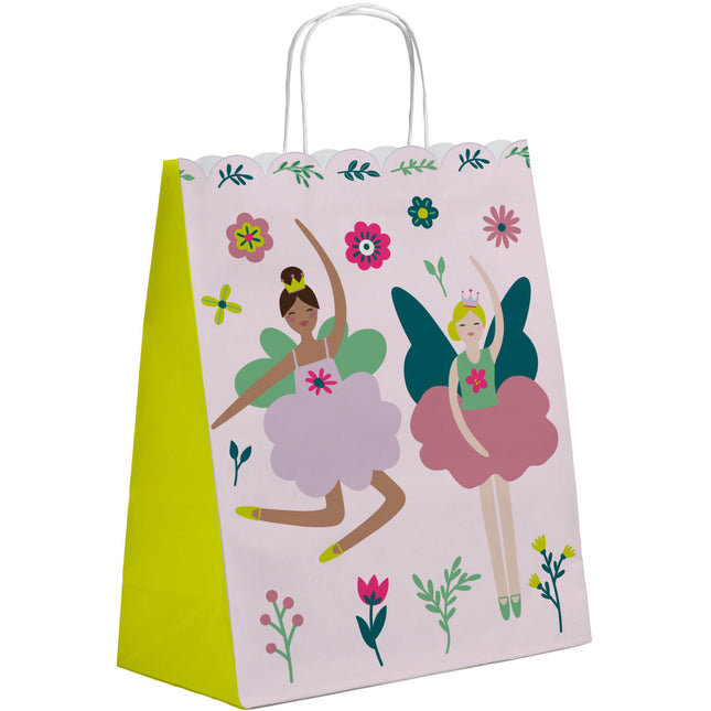 Sac cadeau Ballerina en papier 27cm 6pcs