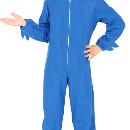 Costume de renard garçon bleu