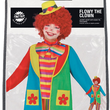 Costume de clown coloré pour enfant