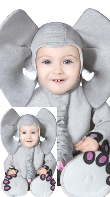 Costume d'éléphant pour bébé