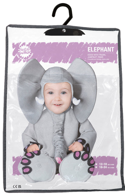 Costume d'éléphant pour bébé