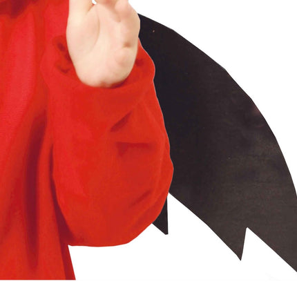 Costume d'Halloween Diable Bébé Rouge Noir