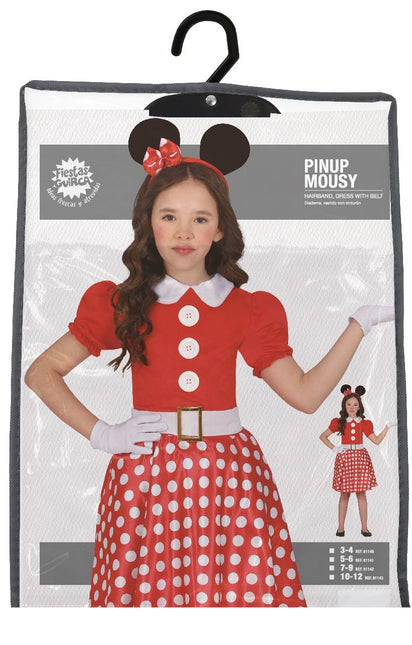Costume de fille Minnie Mouse
