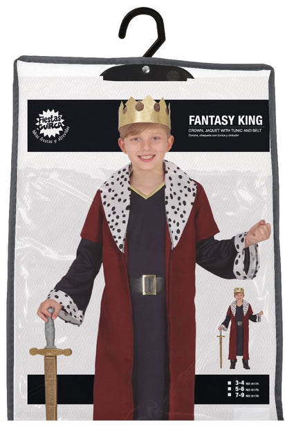 Costume de roi garçon