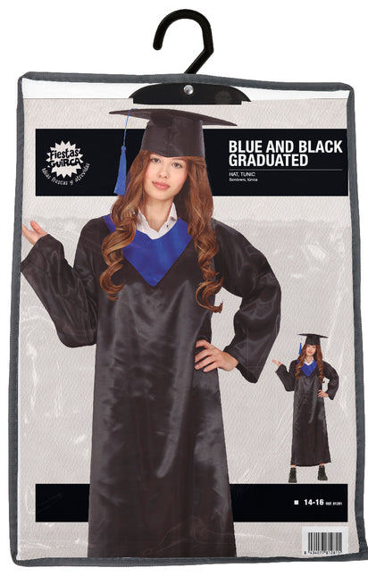 Robe de fin d'études Noir Bleu Dames