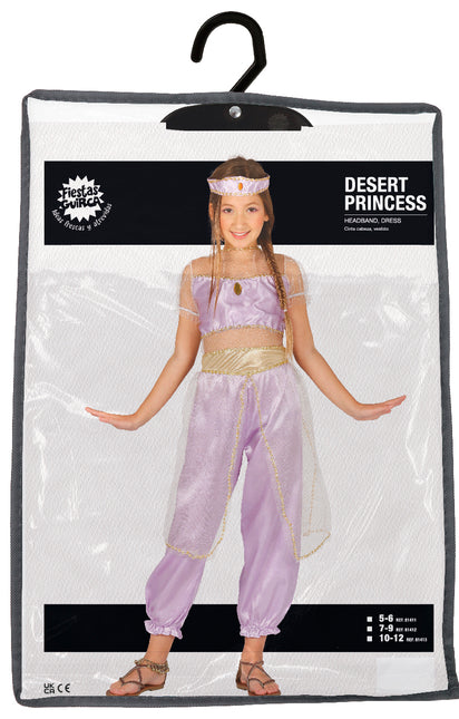Costume de princesse du désert enfant